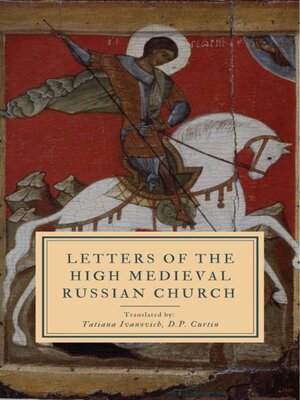 cover image of Letters of the High Medival Russian Church